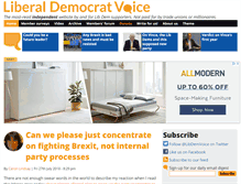 Tablet Screenshot of libdemvoice.org